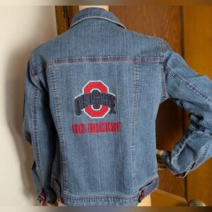 Ohio State Jean Jacket Size Small